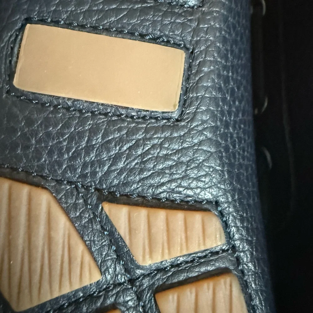 Il Gufo Dark Blue Leather Shoes